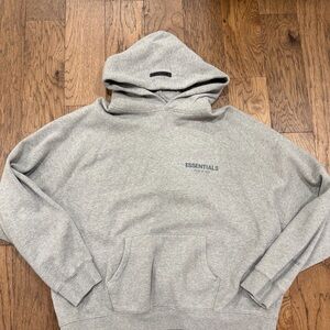 Essentials Gray XL Men’s Hoodie